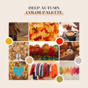 Deep Autumn Color Palette Collection